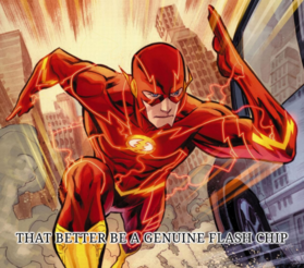on my way to see if that’s a genuine flash chip
